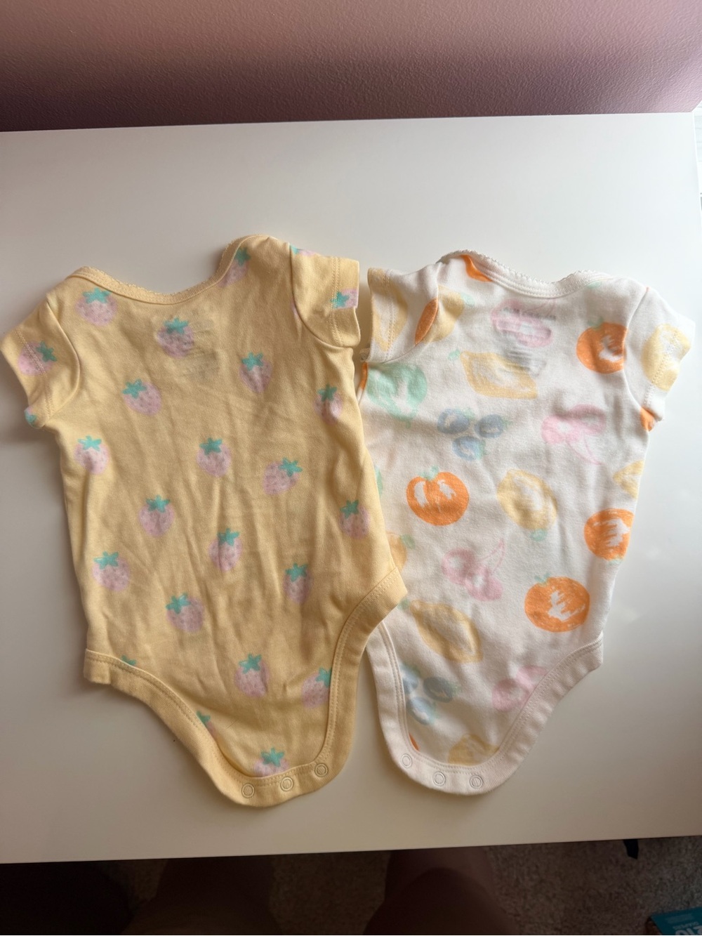 Members mark baby bodysuits bundle | newborn | 2 organic cotton onesies